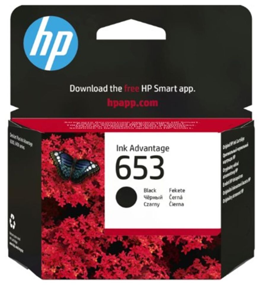 HP 653 Black Siyah Kartuş 3YM75AE