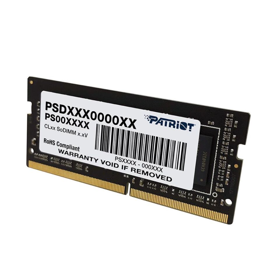 Patriot Signature Line 16GB(1x16GB) DDR4 3200MHz CL22 SODIMM Notebook Ram