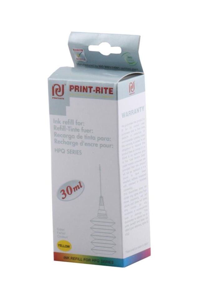 Print-Rite Hp Üniversal Dye Sarı Mürekkep 30ml