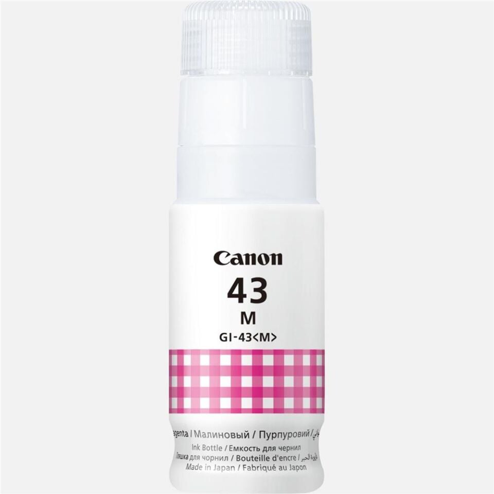 Canon GI-43M Magenta Kırmızı Şişe Mürekkep G540-G640