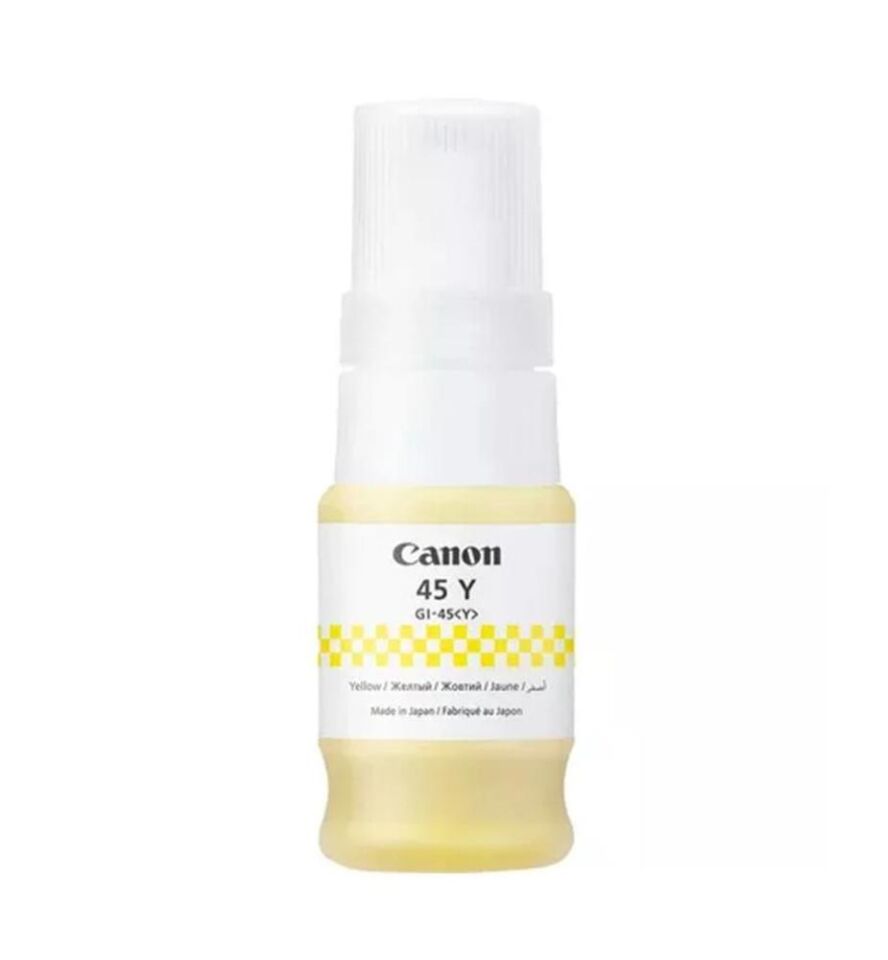 Canon GI-45Y Yellow Sarı Şişe Mürekkep