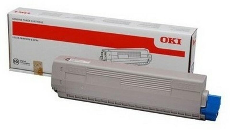 OKI 46490608 TONER-K-C532-MC573-7K SİYAH TONER - C532- C542- MC563- MC573 - 7.000 SAYFA